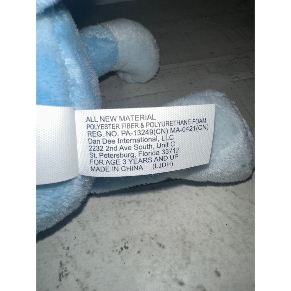 Bluey Christmas Plush Holiday Scarf Stuffed Animal Dan Dee 9 Inch Toy